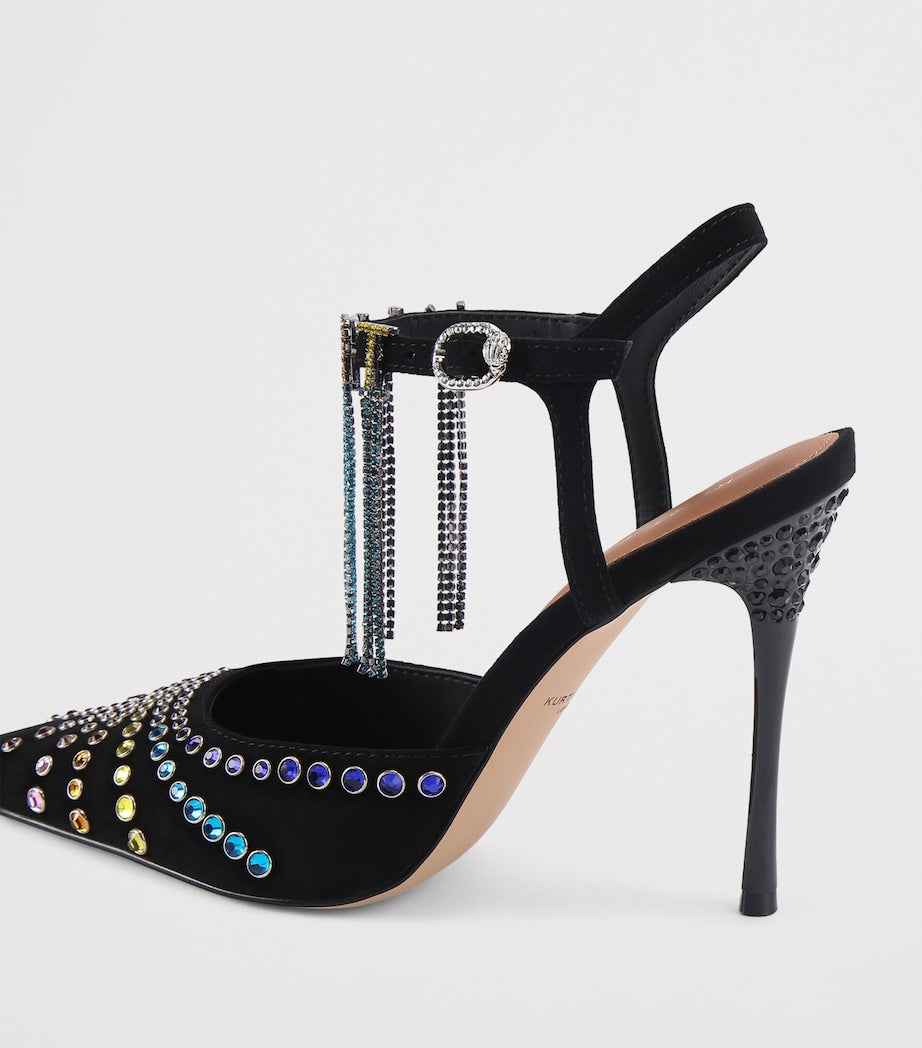 Crystal-Embellished Heels