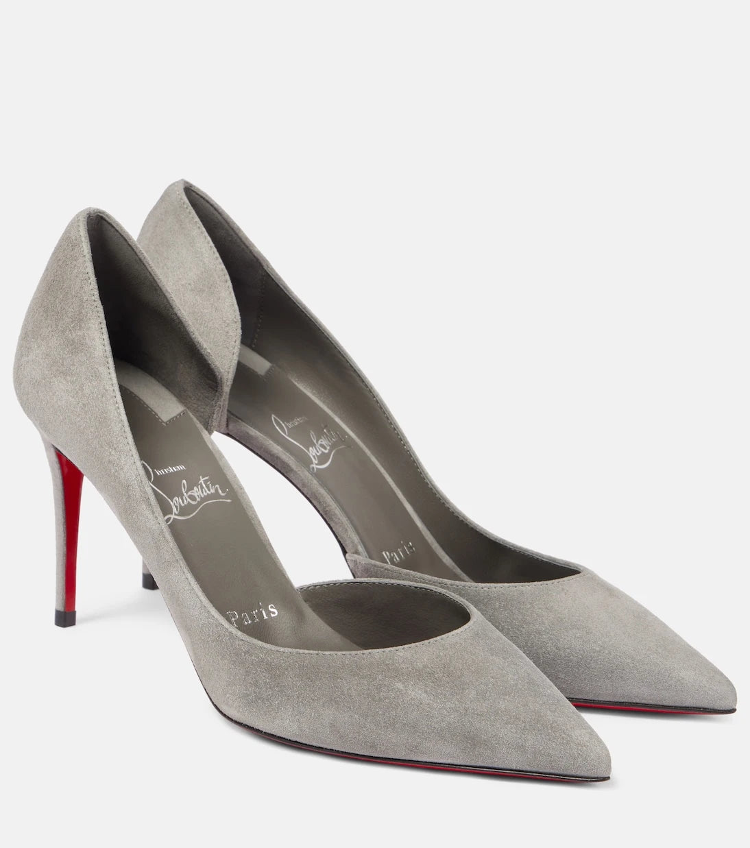 Christian Louboutin - Irizia 85 suede pumps