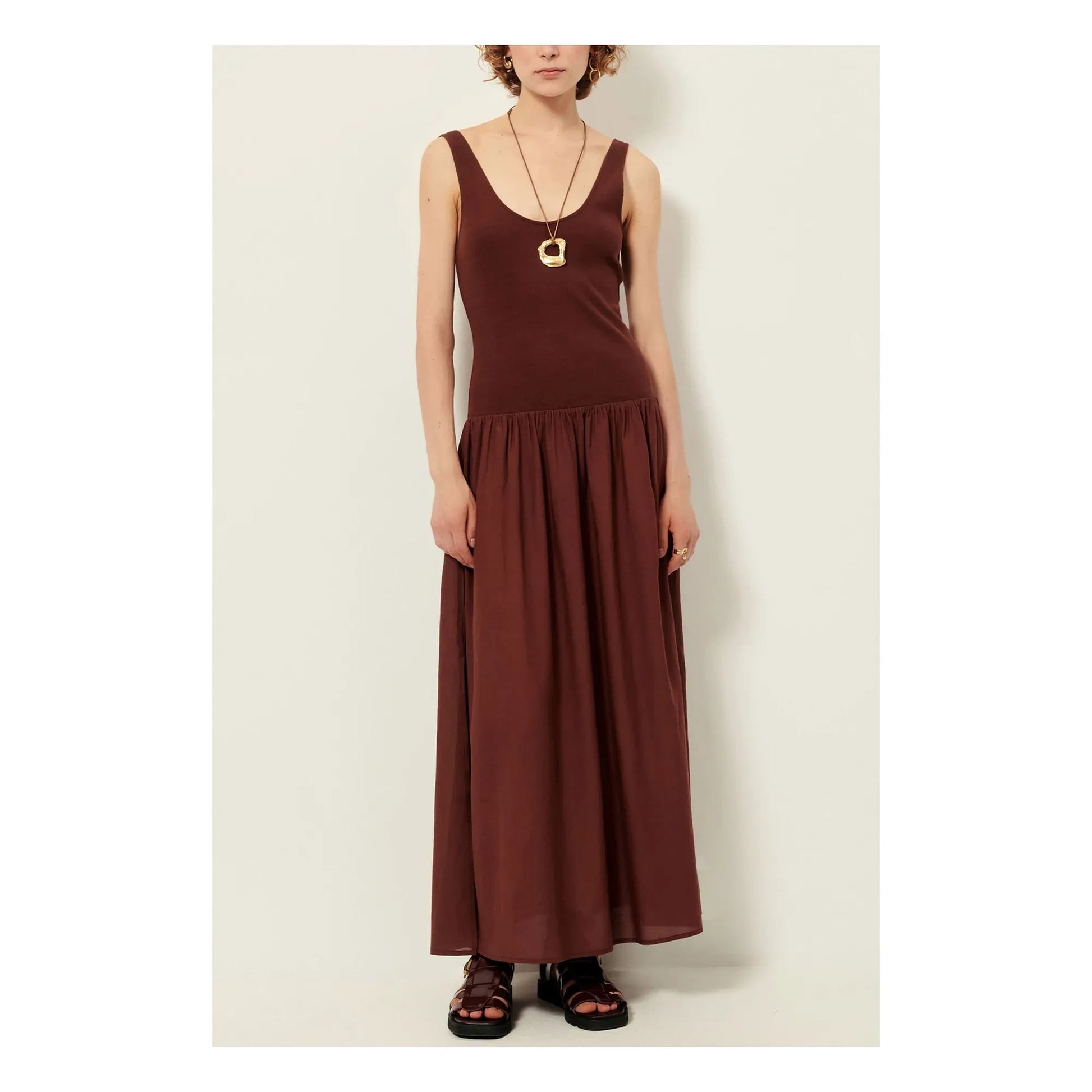 Sessùn - Solao dress | Whiskey