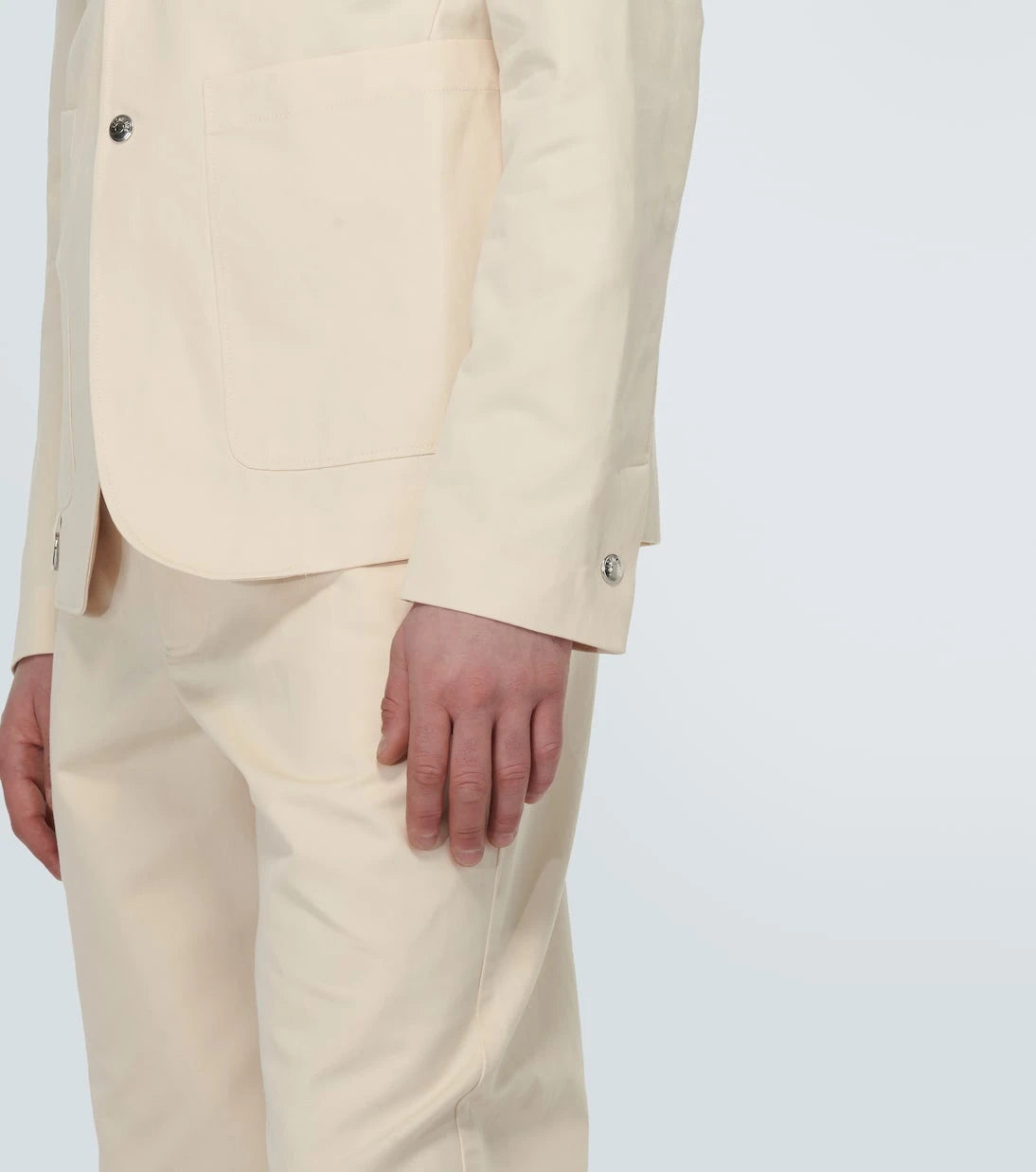 Jacquemus - La veste Jean cotton and linen blazer