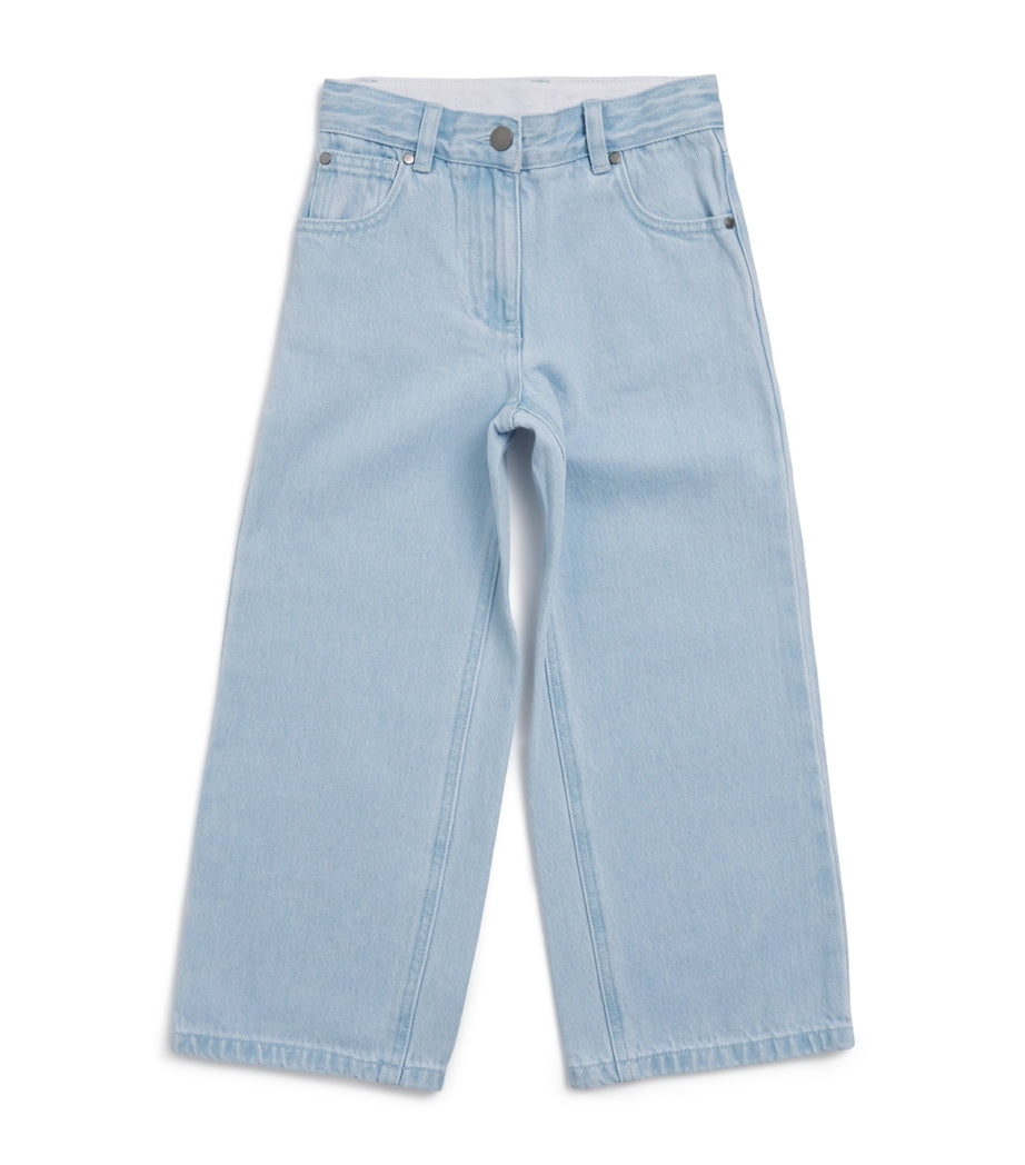 Stella McCartney Kids Embroidered Straight Jeans (2-14 Years)