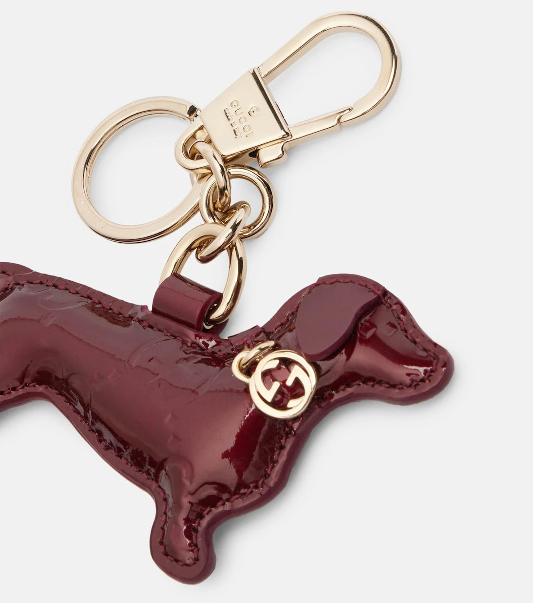 Gucci - Patent leather keychain