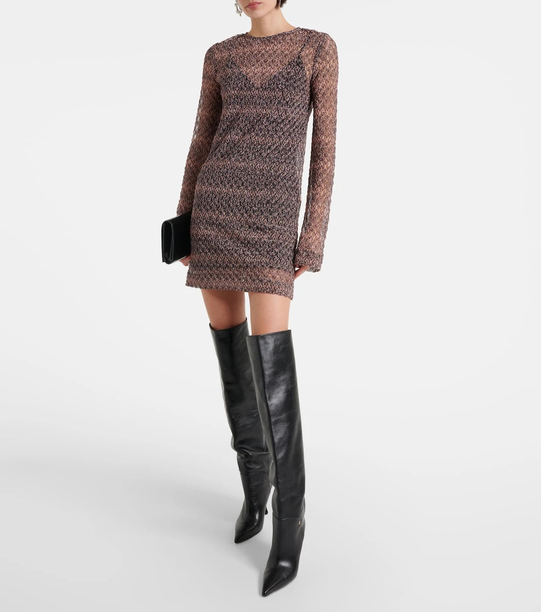 Missoni - Lamé minidress