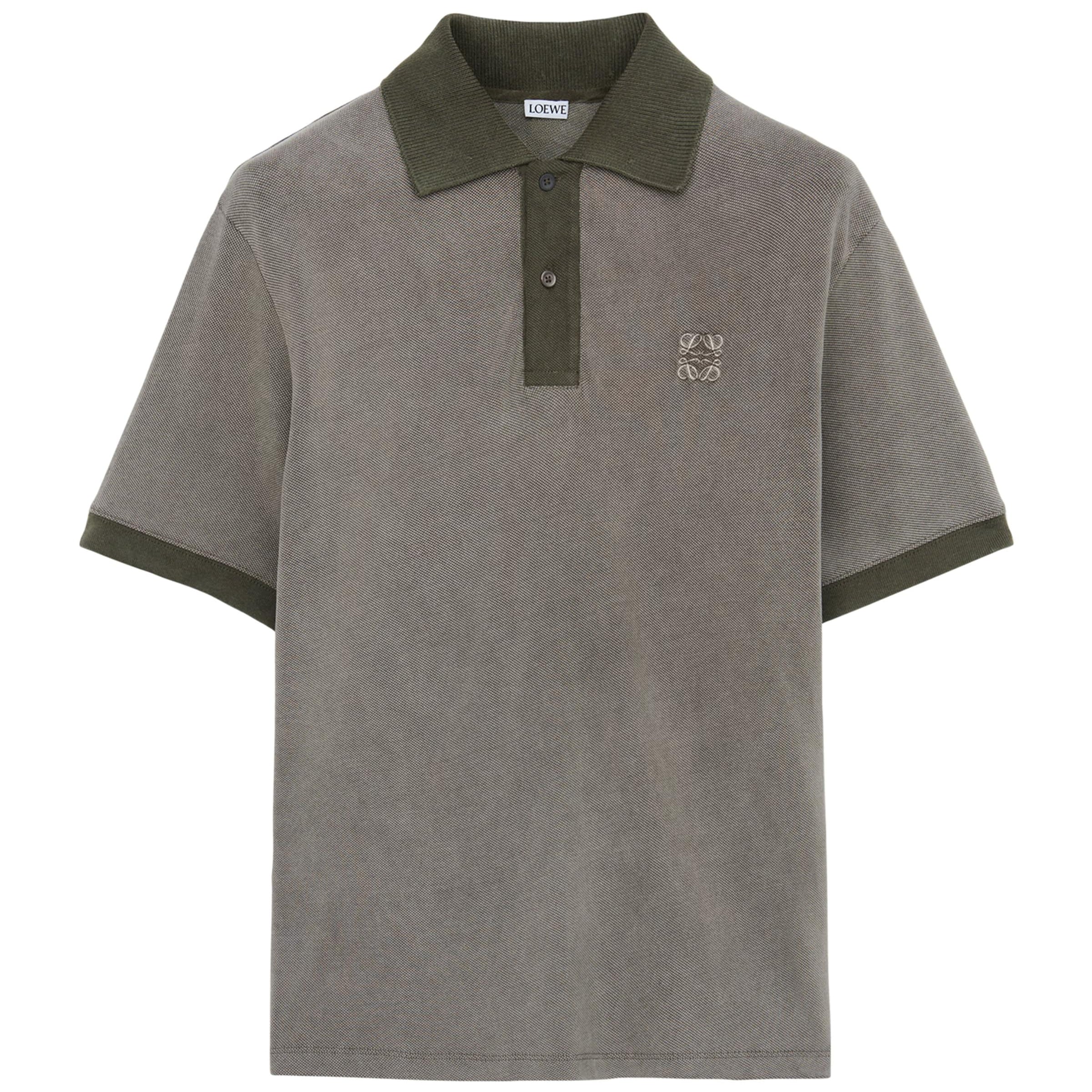 Cotton Anagram Polo Shirt