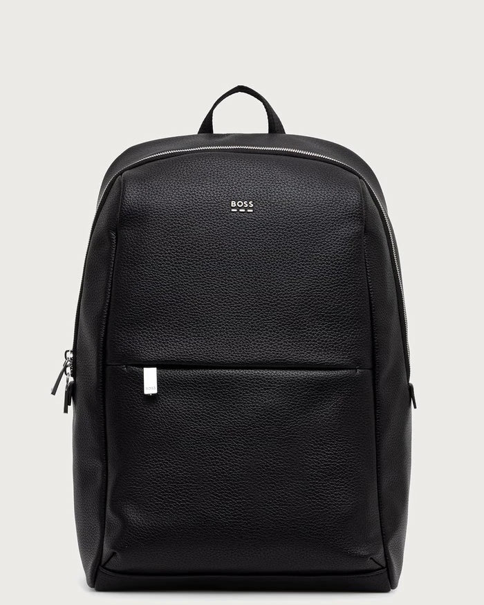 BOSS Erkek Suni Deri Sırt Çantası Ray EVO_Backpack