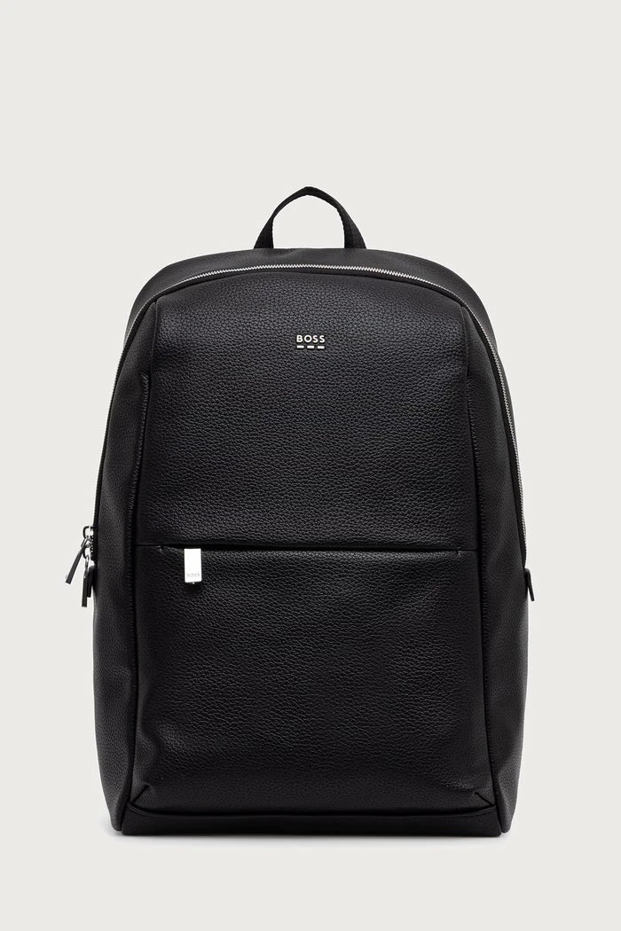 BOSS Erkek Suni Deri Sırt Çantası Ray EVO_Backpack