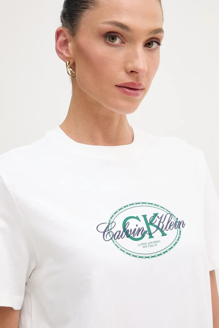 Calvin Klein Jeans pamuklu kadın tişört
