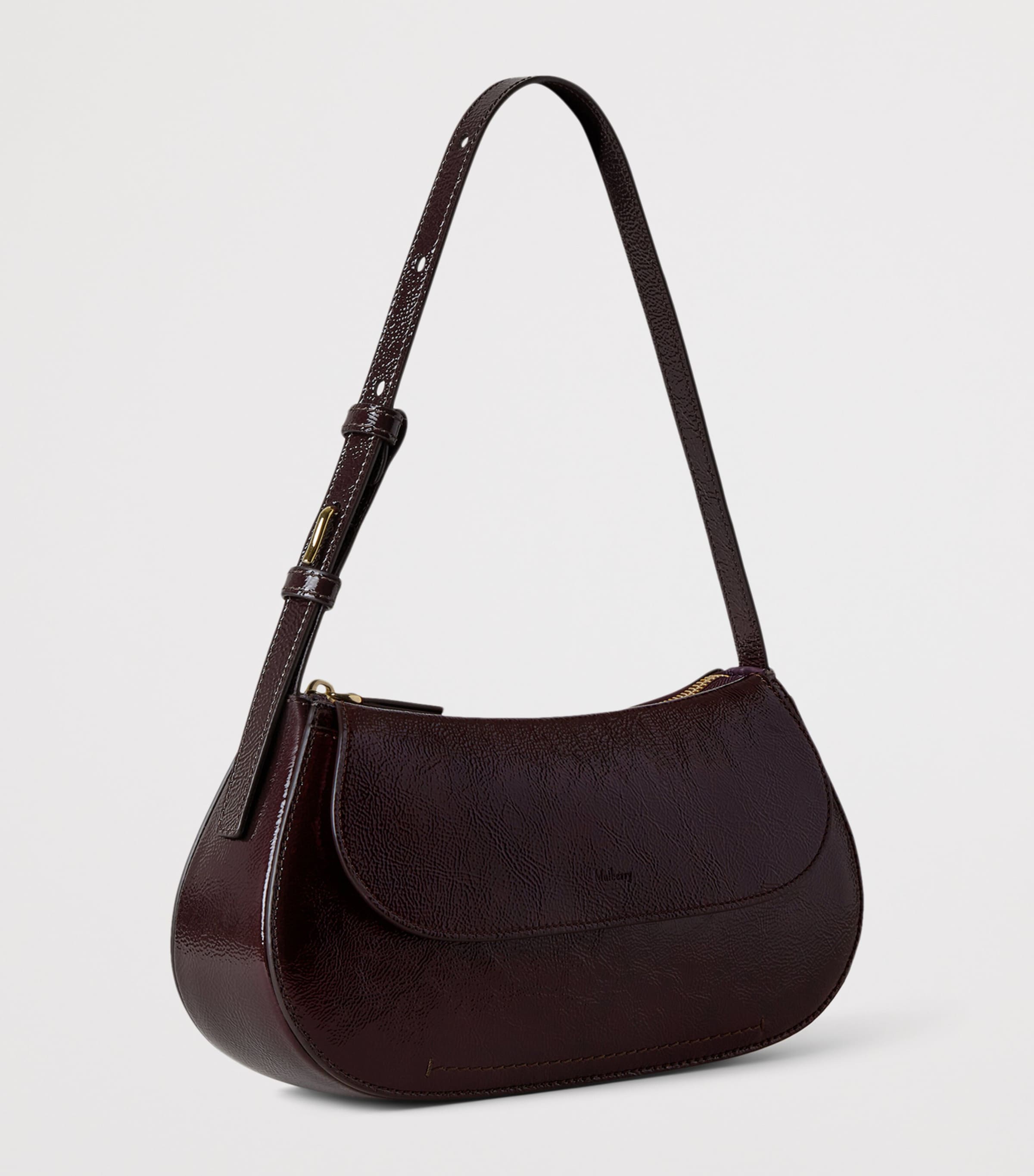 Patent Leather Clovelly Shoulder Bag