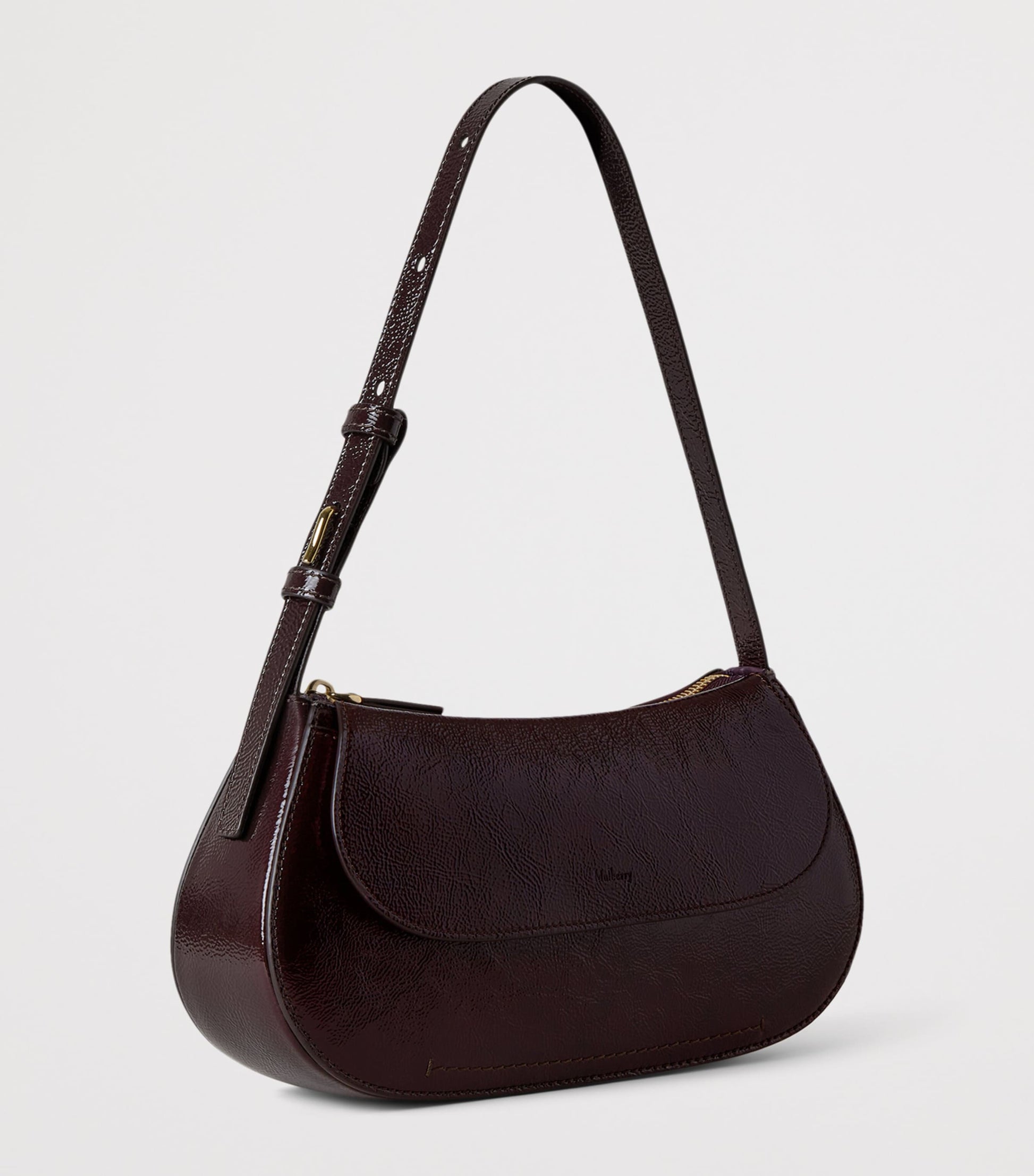 Patent Leather Clovelly Shoulder Bag