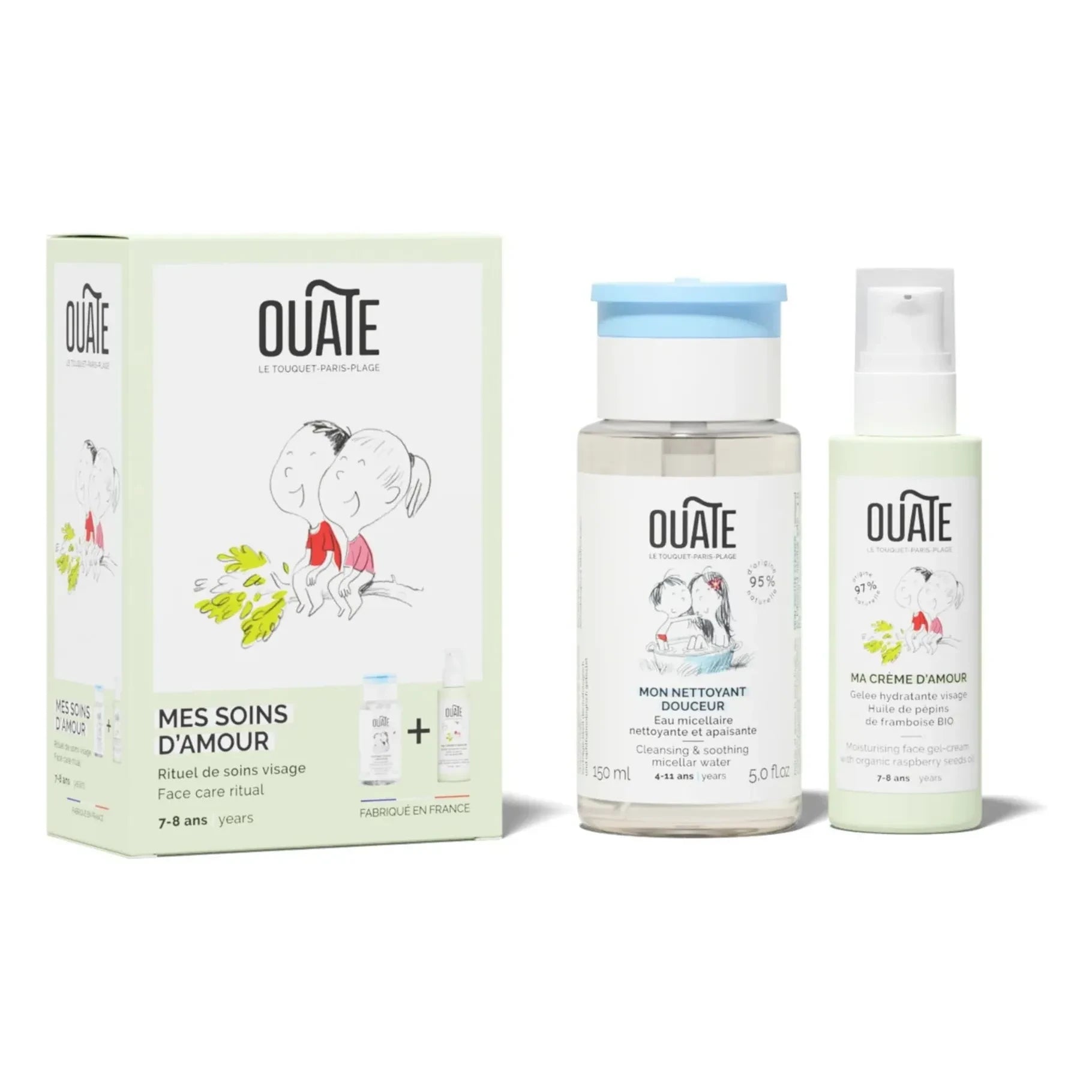 Ouate - Face Care Discovery Set for 7-8 Years