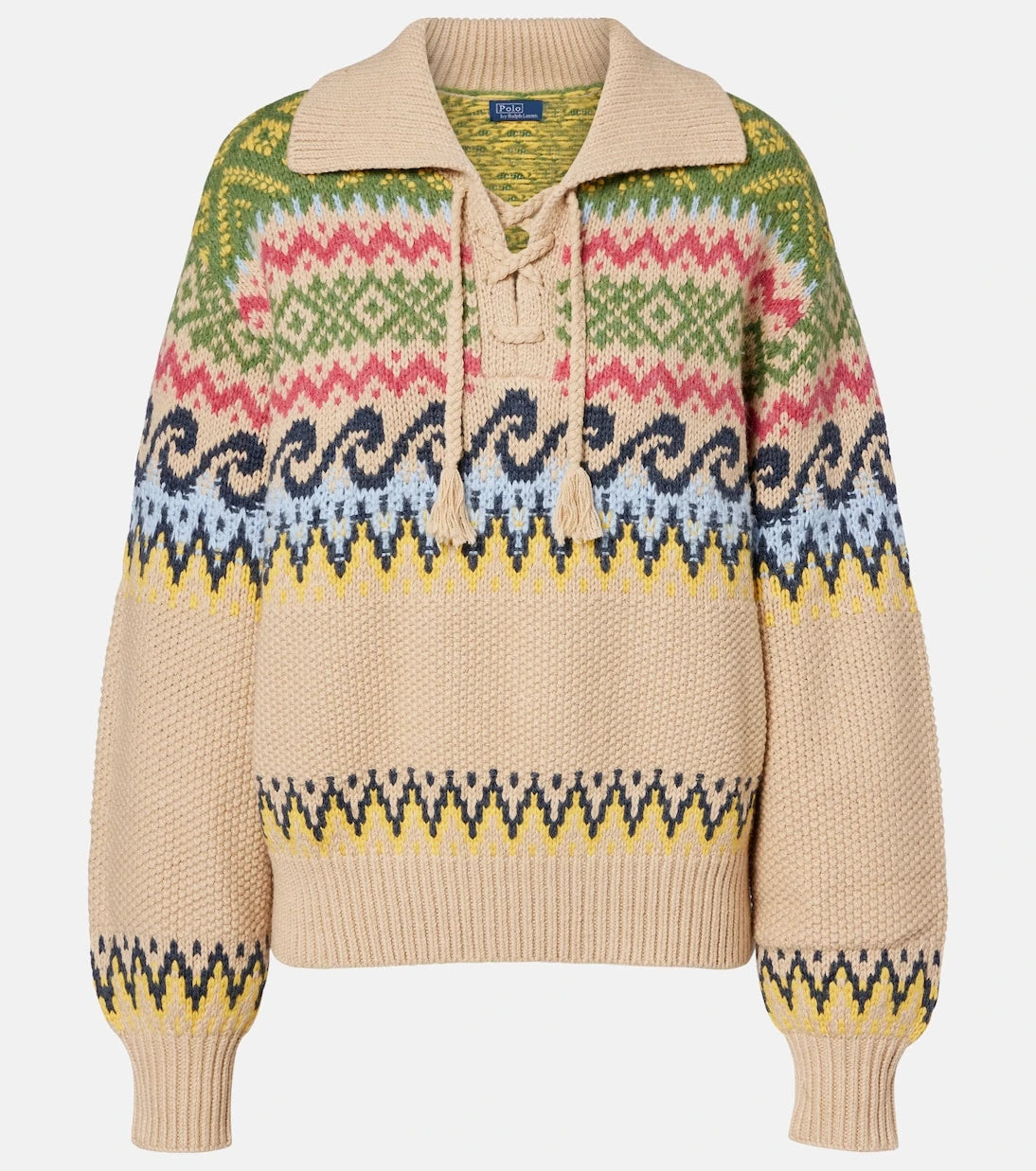 Polo Ralph Lauren - Cotton, wool, and alpaca-blend sweater