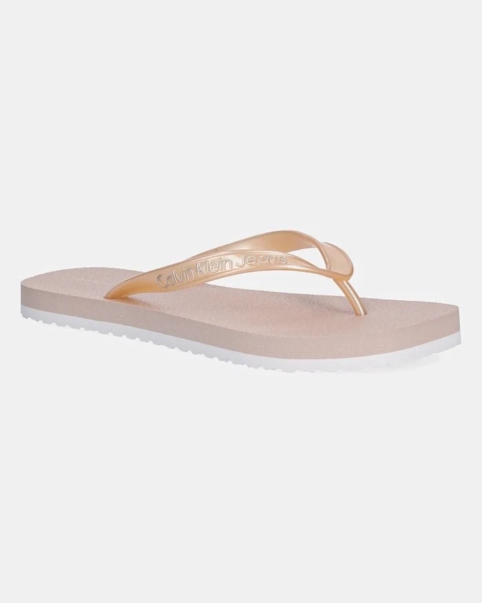 Calvin Klein Jeans THONG+ TPU METALLIC Parmak Arası Terlik