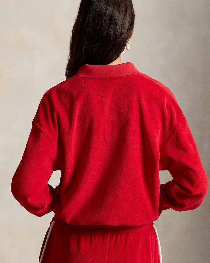 Polo Ralph Lauren kadın pamuklu sweatshirt LT WT COTTON TERRY-KNT-POLO