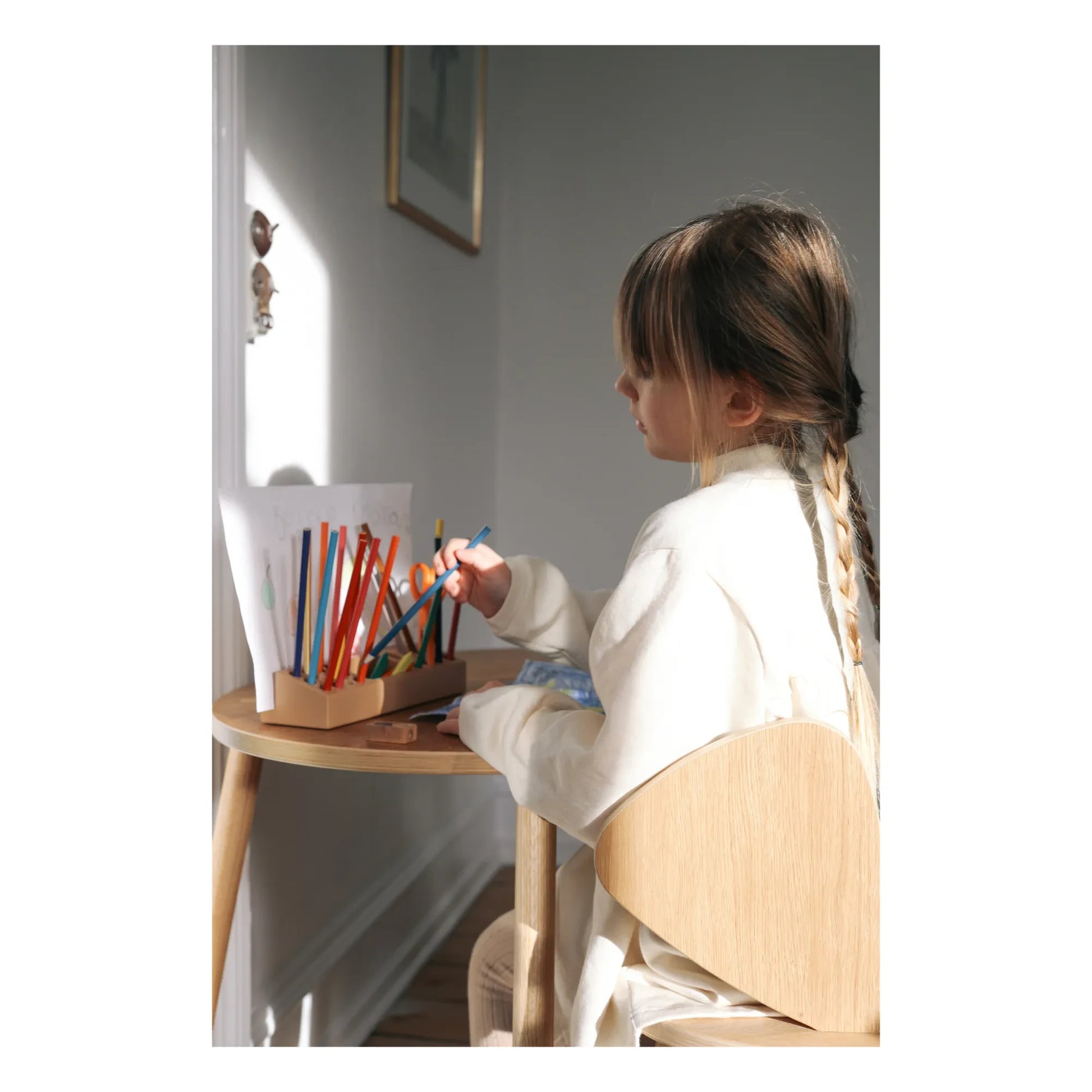 Nofred - Ash Wood Pencil Holder | Beige
