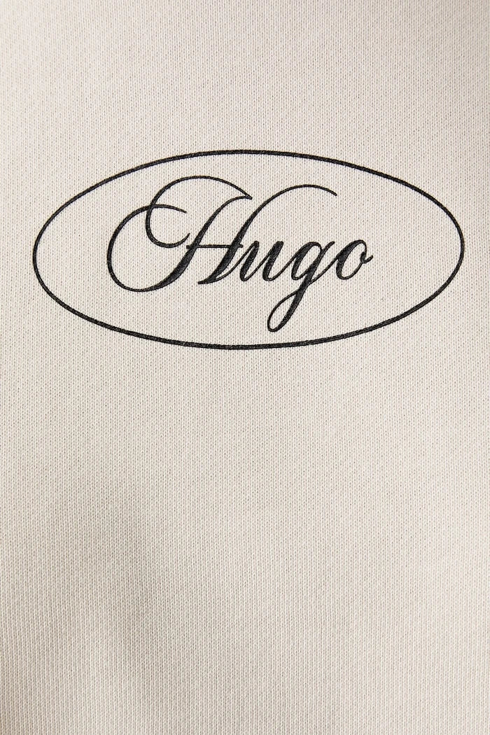 HUGO Blue суичър дамски от памук Damaswee_B_1
