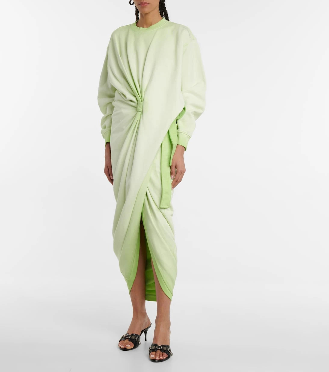 Y/Project - Cotton sweatshirt dress