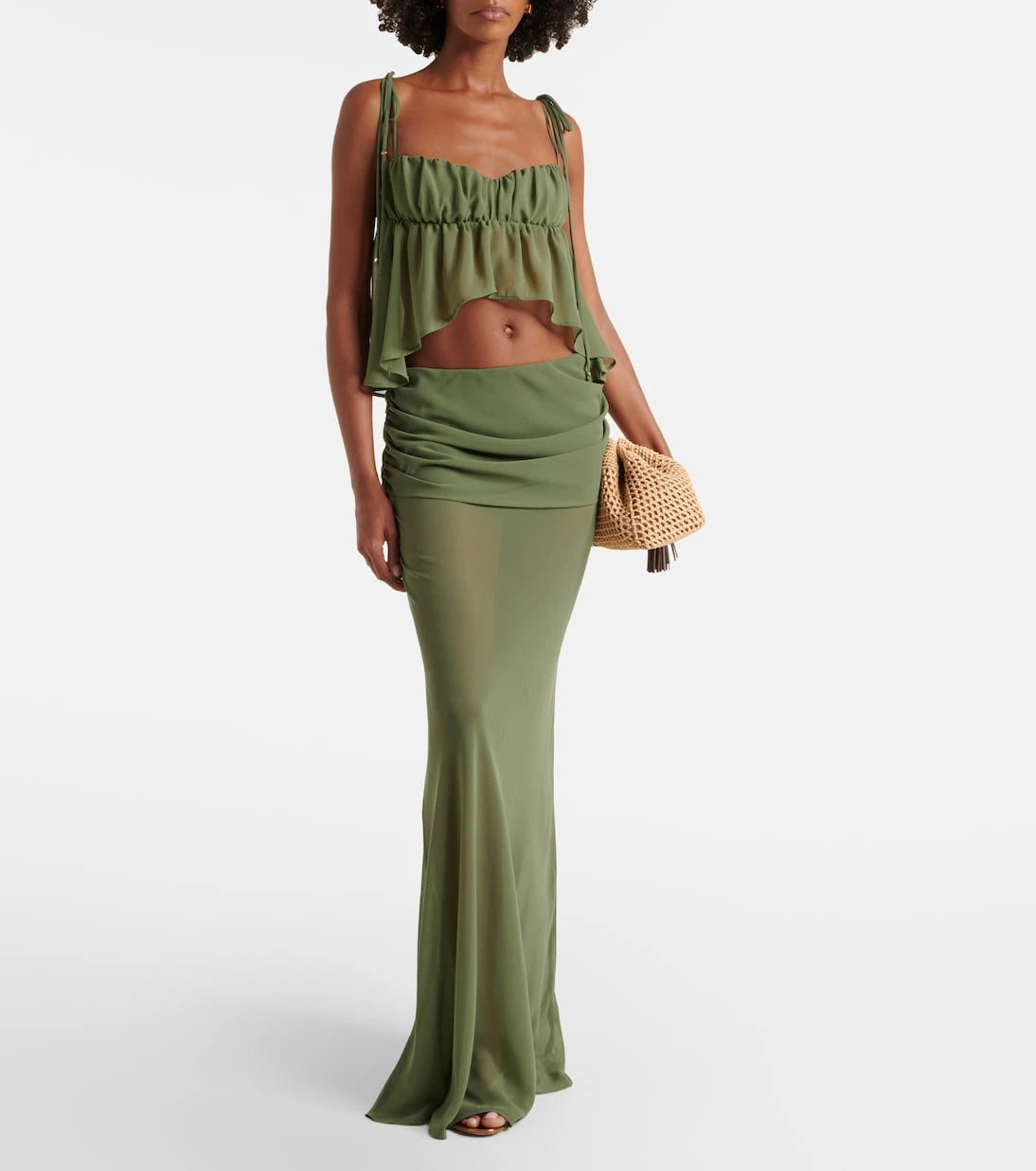 Bananhot - Adelina asymmetric ruched top