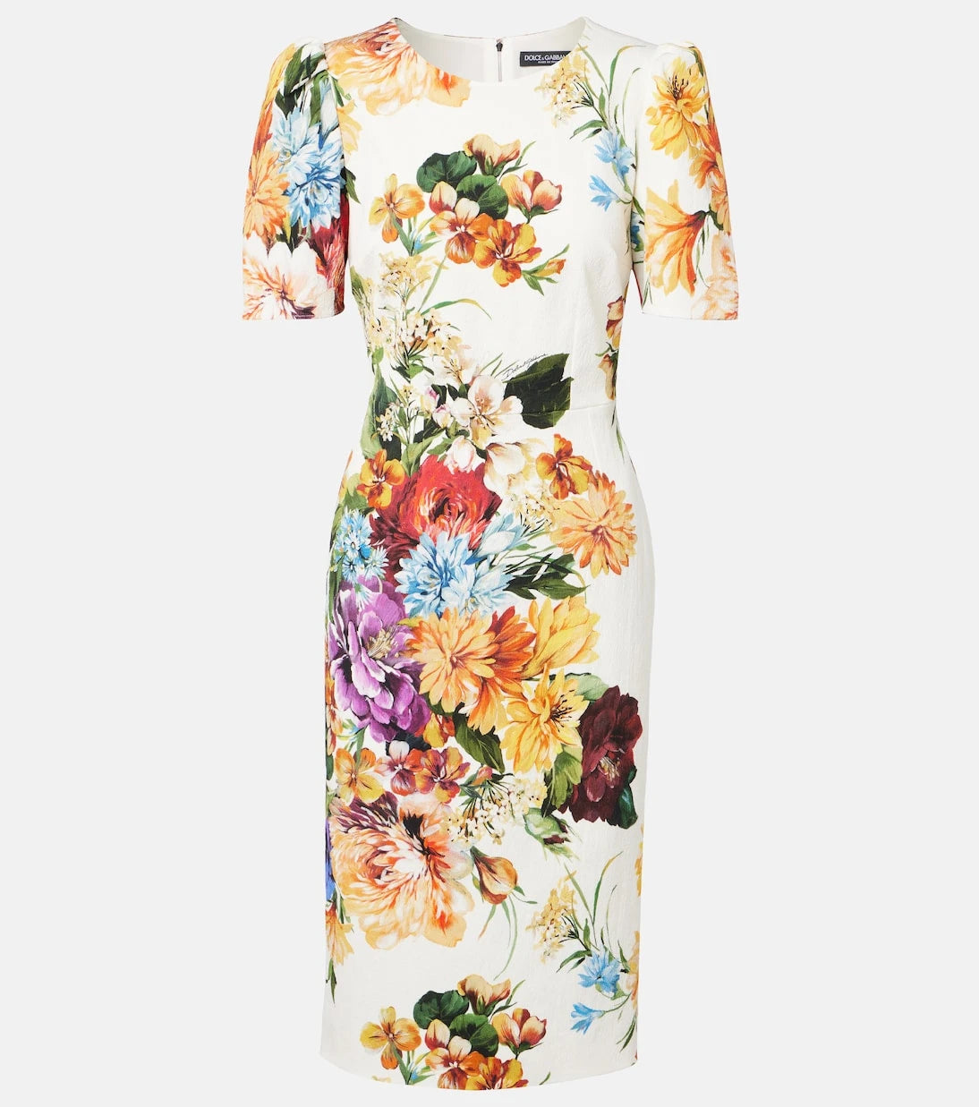Dolce&Gabbana - Floral cretonne midi dress