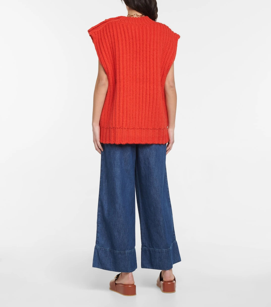 Valentino - Wool-blend sweater vest