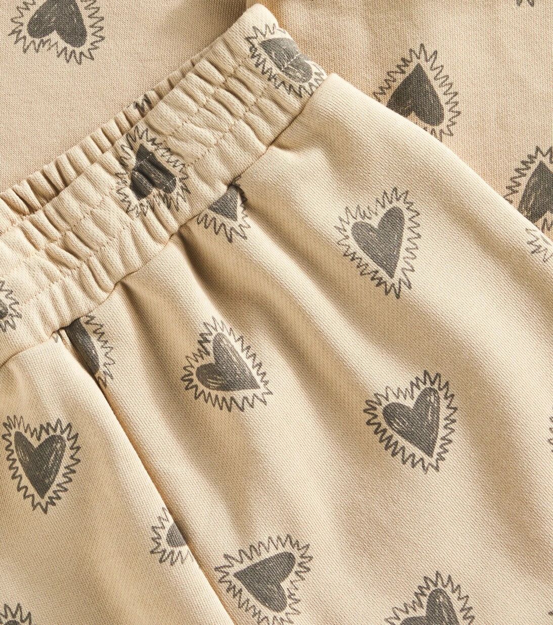 Rylee + Cru - Hearts cotton-blend wide-leg pants