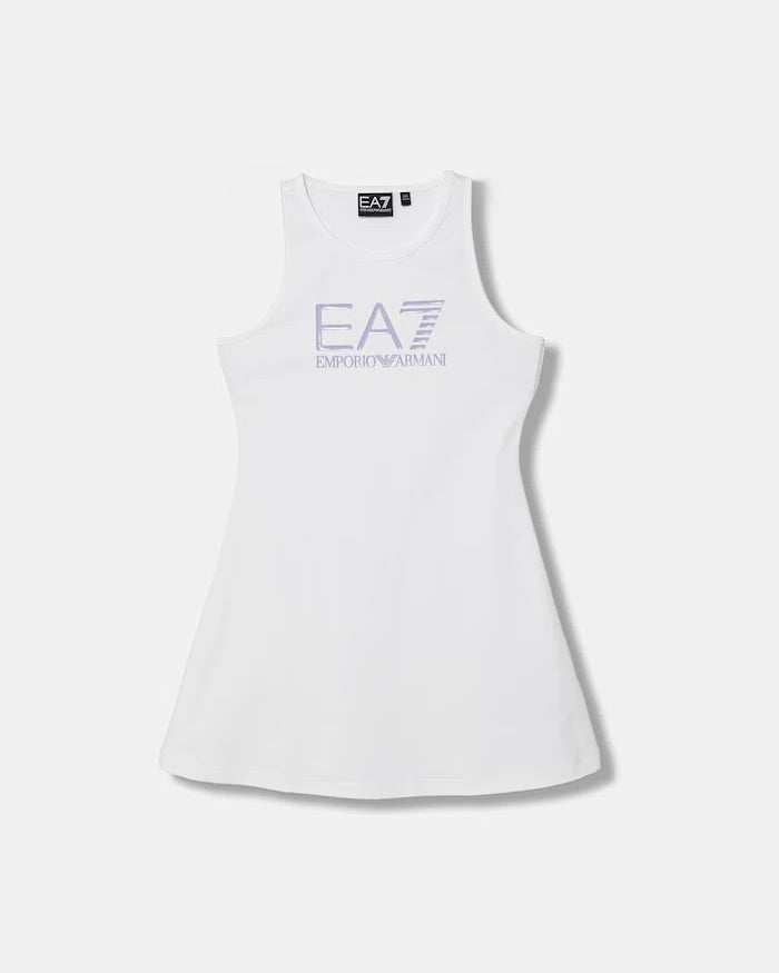 EA7 Emporio Armani pamuk ve elastan elbise