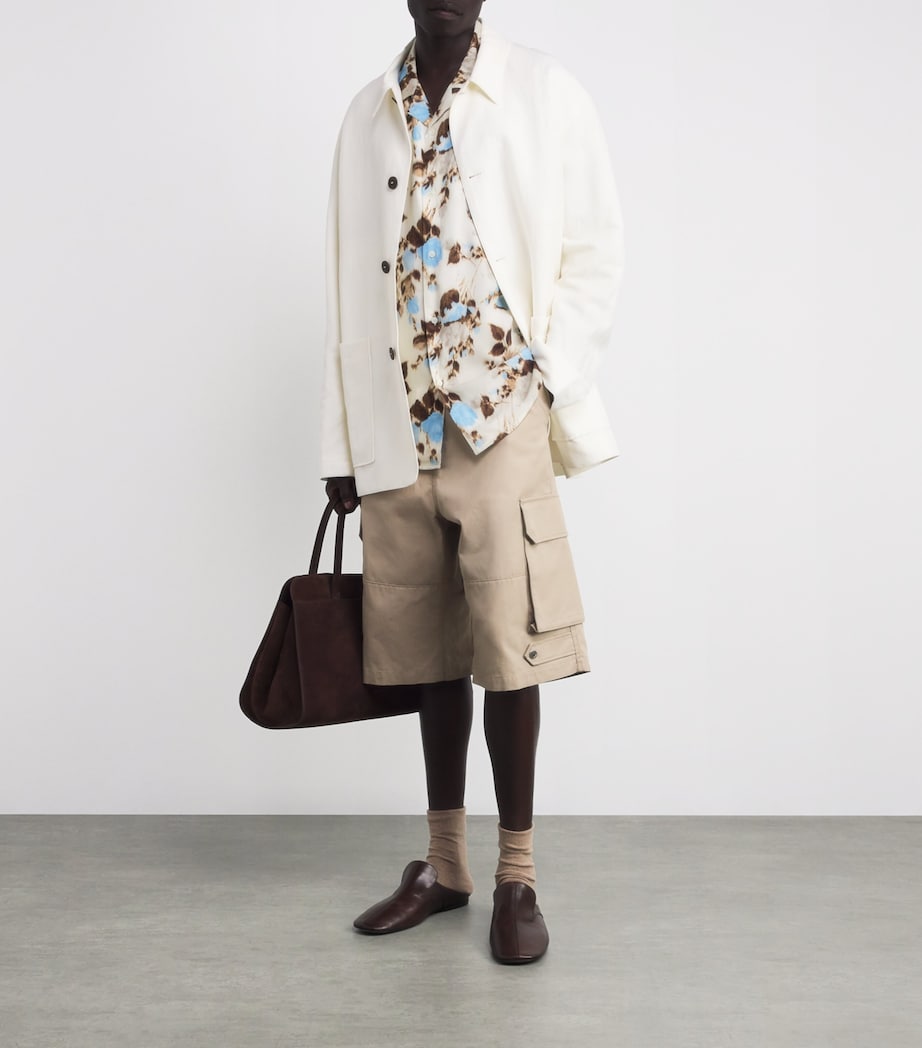 AMI Paris Floral Short-Sleeve Shirt