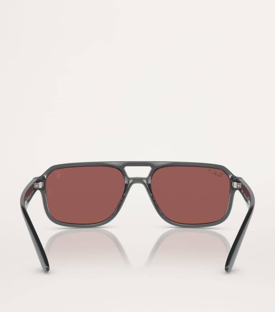 Ray-Ban Grey Nylon RB4414M Scuderia Ferrari Collection Sunglasses