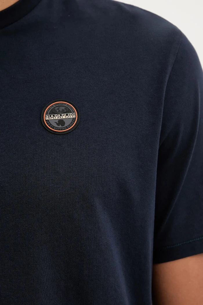 Памучна тениска Napapijri S-Badge