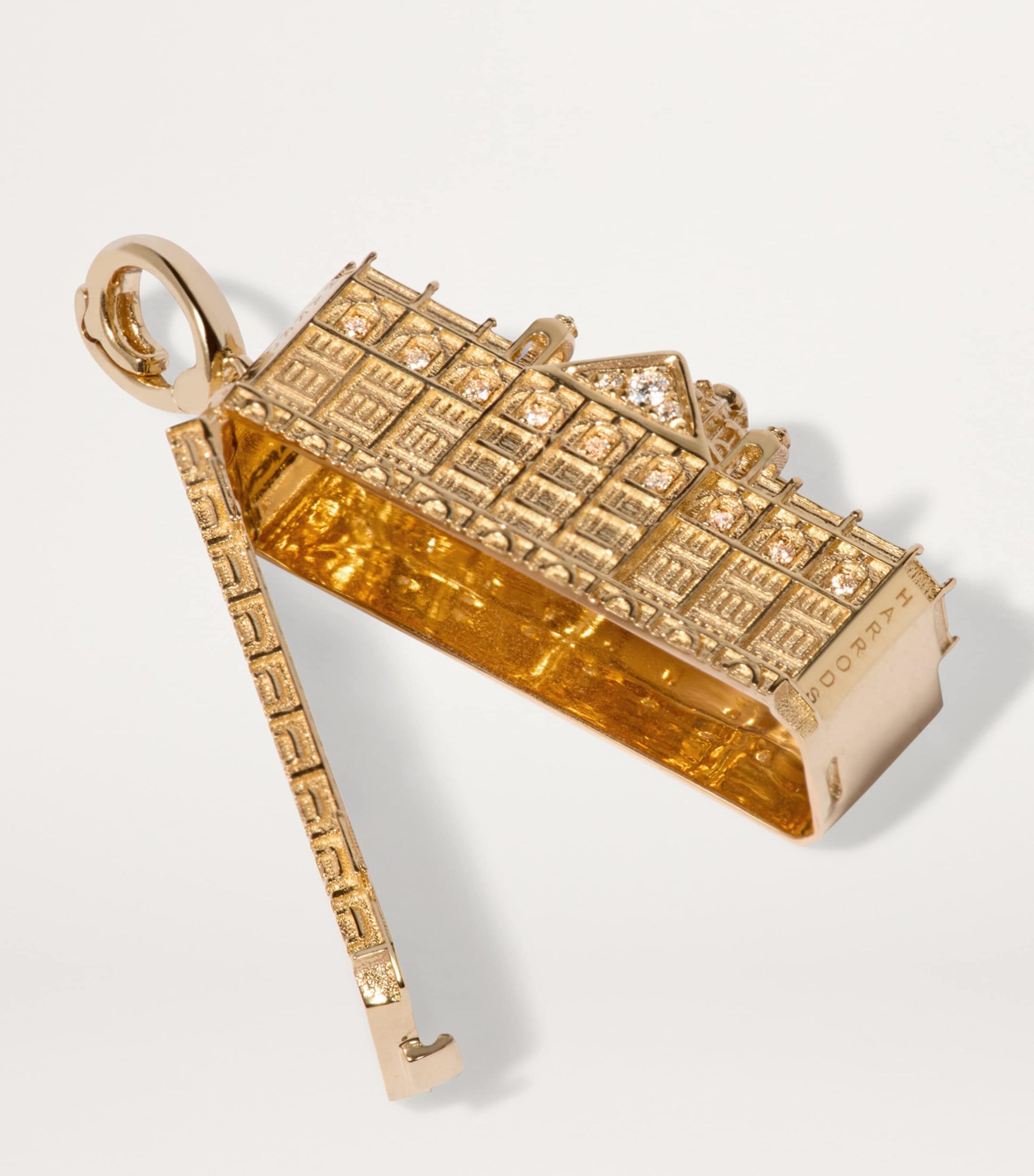 Annoushka x Harrods Yellow Gold and Diamond My Life in Charms Harrods Building Charm