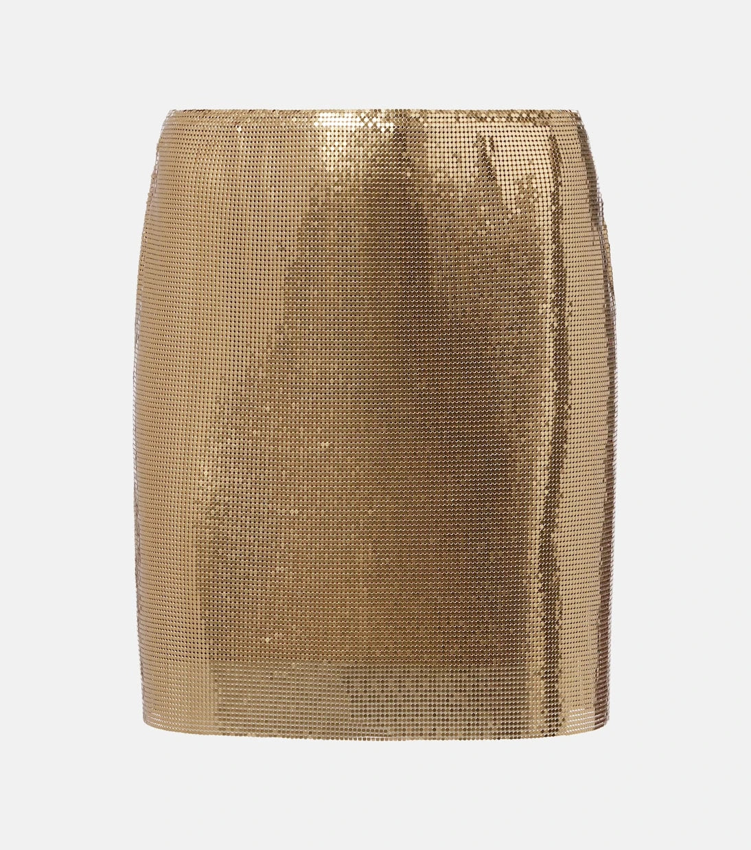 Versace - Metallic mesh miniskirt