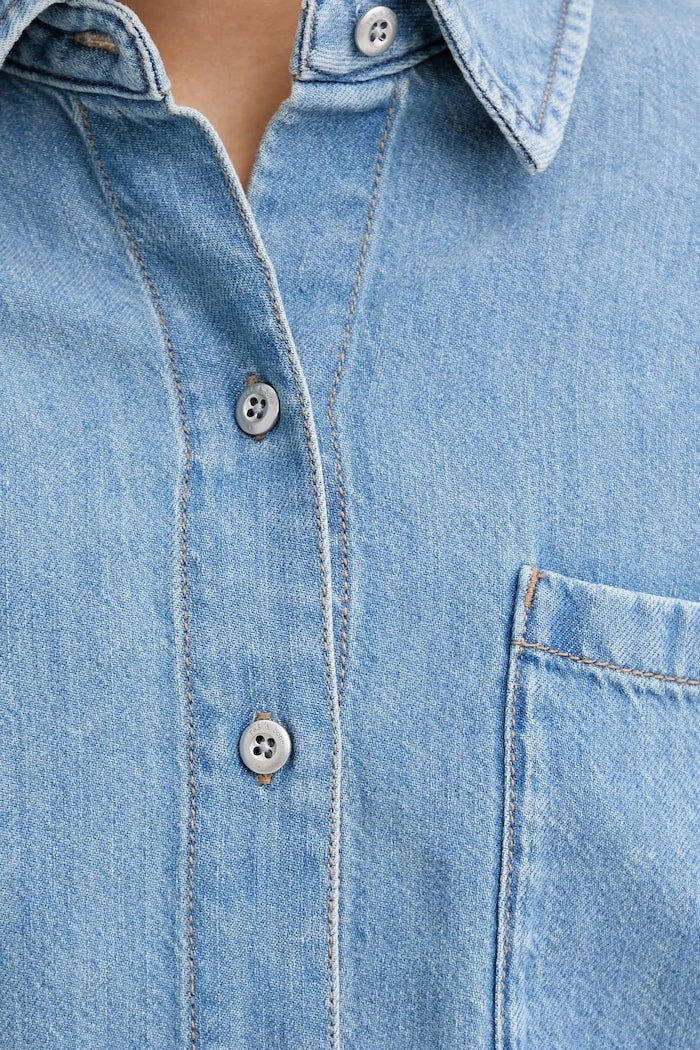 rag & bone риза дамска от деним