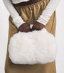 Ivory Mini Faux Fur Handbag