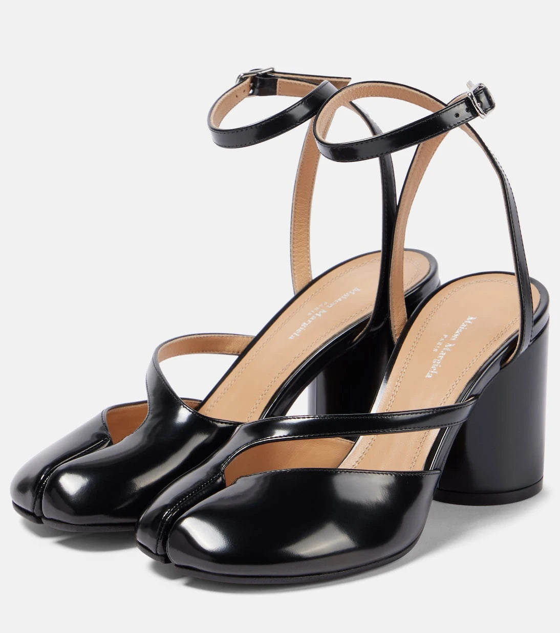 Maison Margiela - Tabi leather pumps