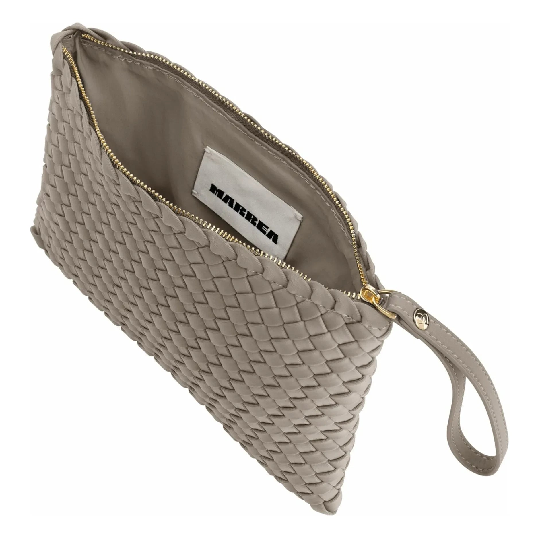 Marrea - Marrea clutch bag | Taupe brown