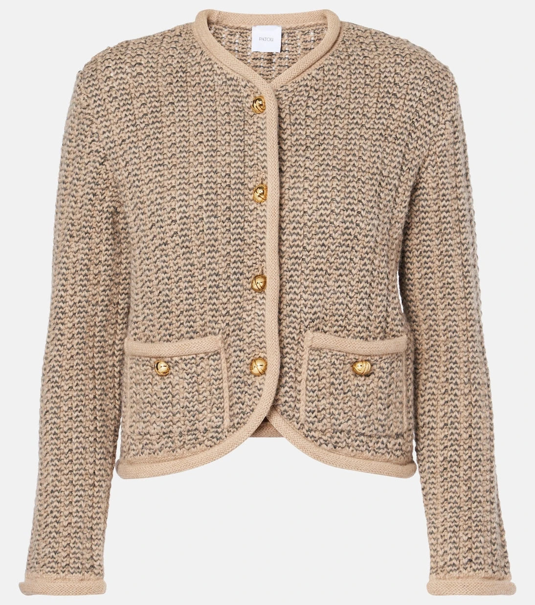 Patou - Wool and alpaca cardigan