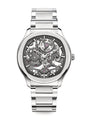 Stainless Steel Polo Skeleton Grey-Hued Watch 42mm