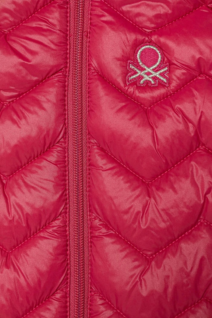United Colors of Benetton Çocuklar için Kapüşonlu Yelek