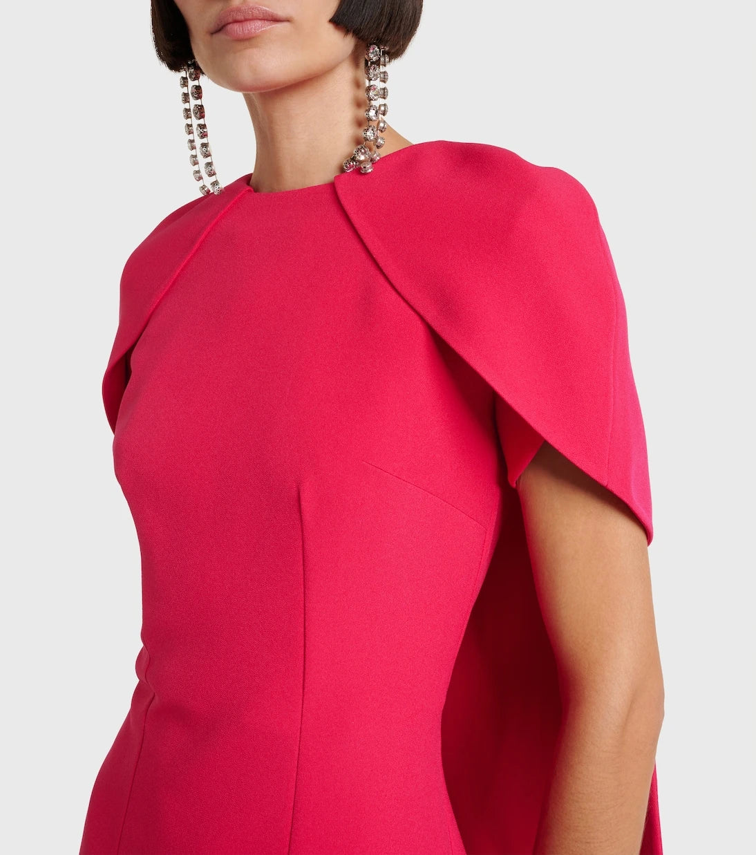 Safiyaa - Ginkgo caped gown