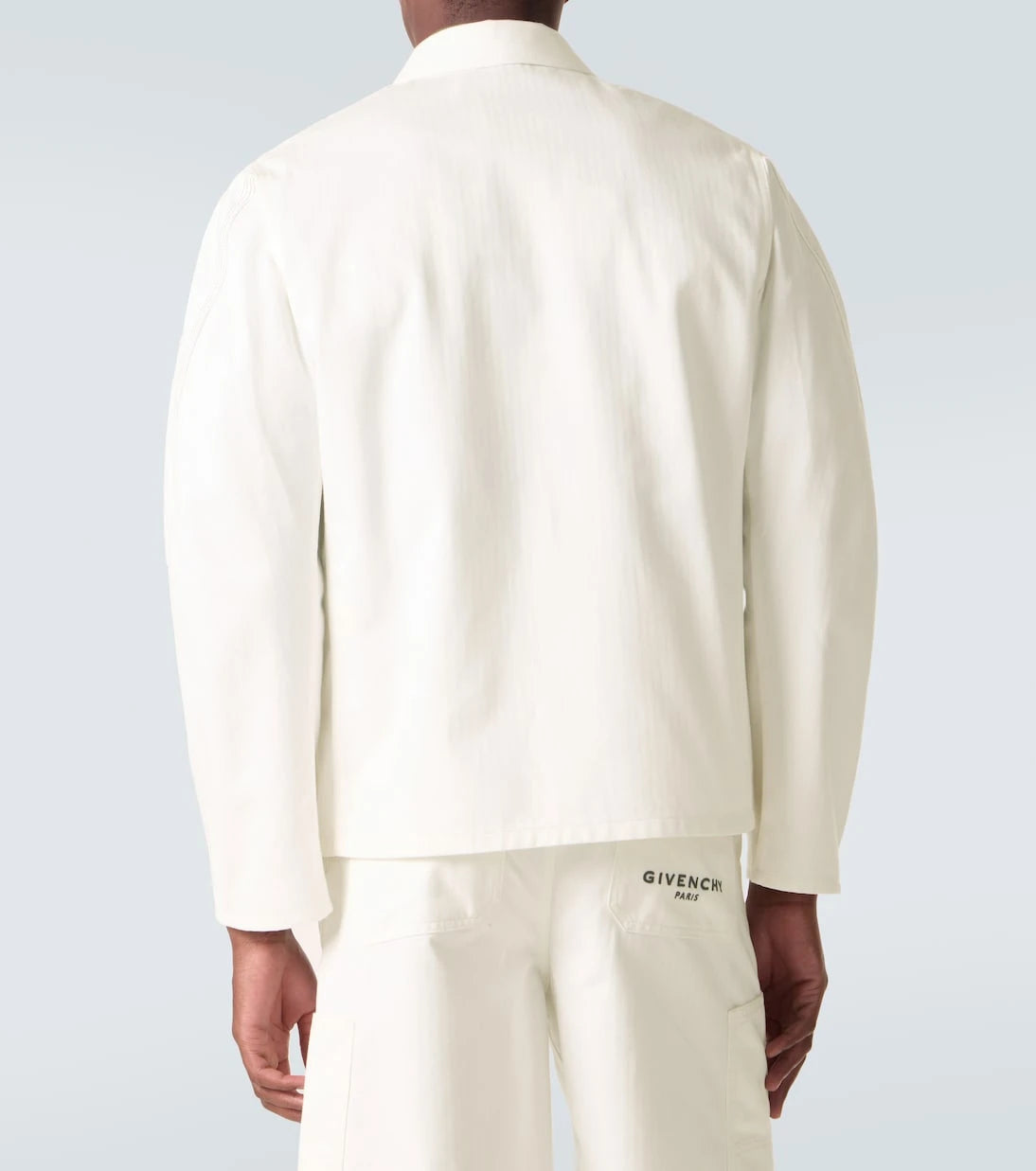 Givenchy - Logolu pamuklu kanvas ceket