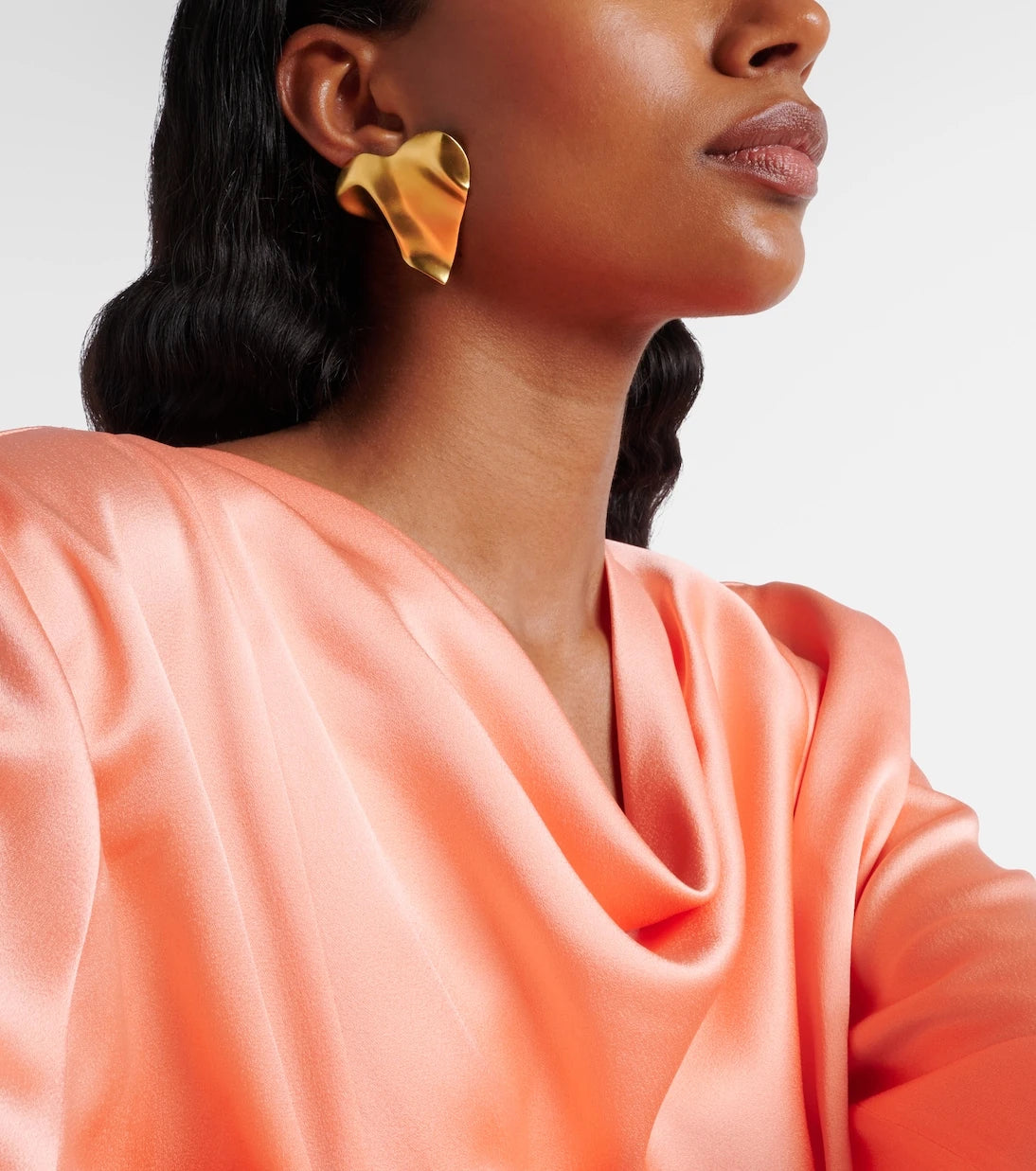 Ysso - Eros 24kt gold-plated earrings