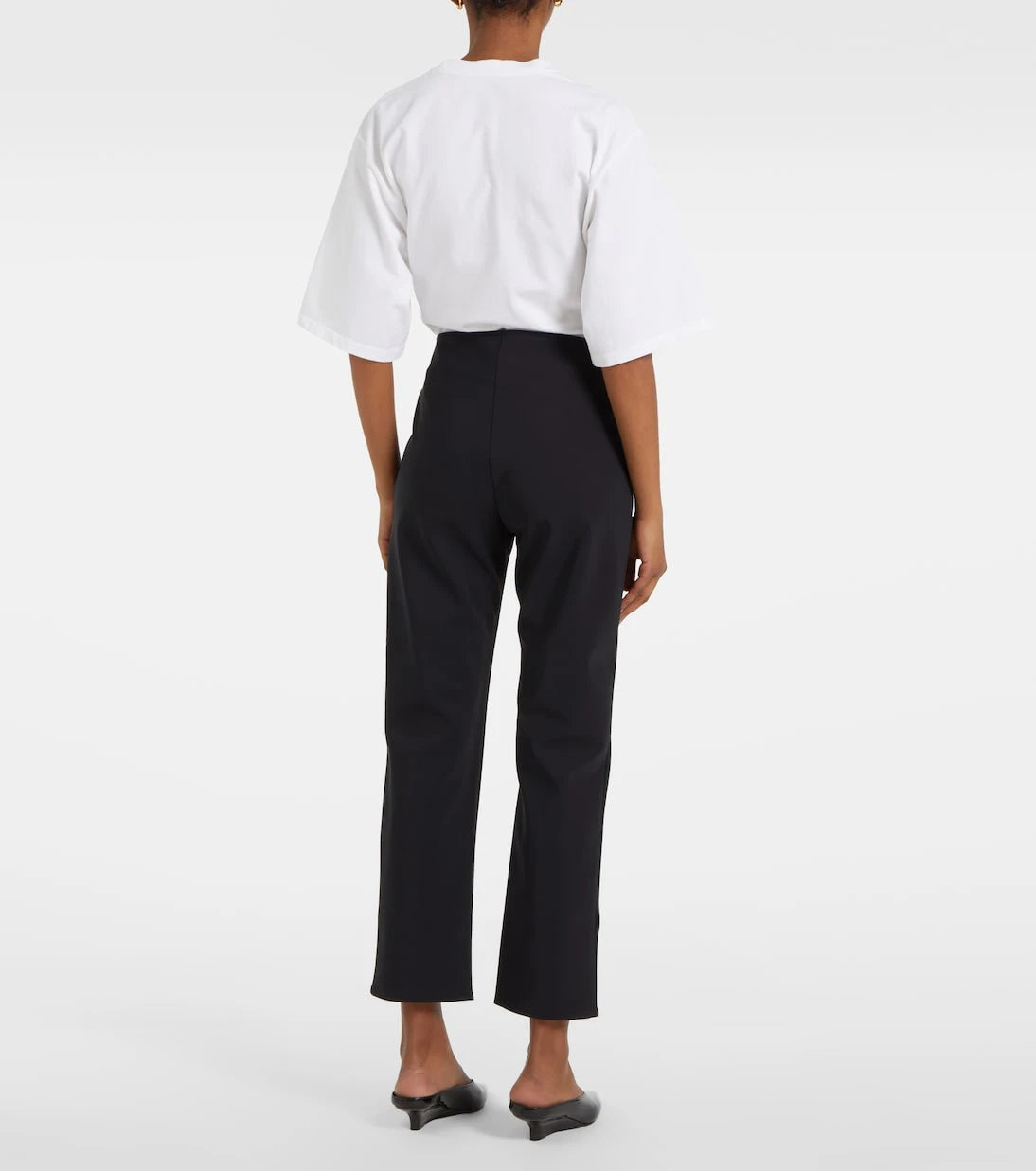 Róhe - Scuba cropped slim pants