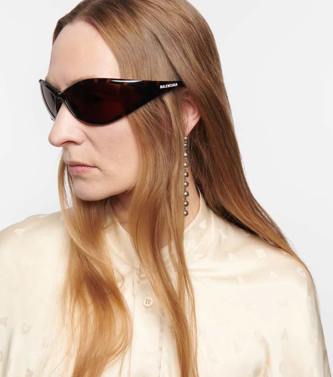 Balenciaga - Oval sunglasses