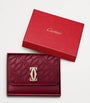 Cartier Red Mini Leather C de Cartier Wallet