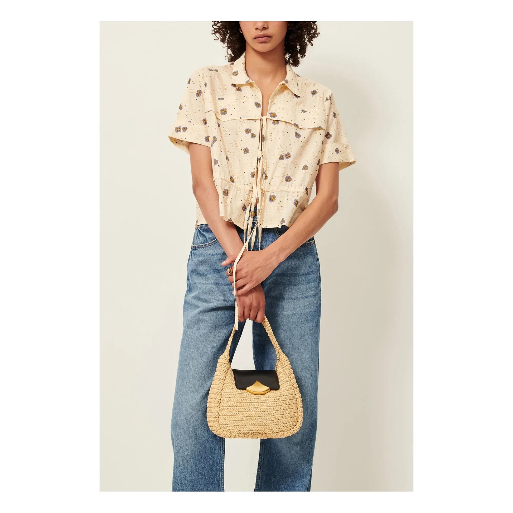 Sessùn - Chiavari cotton blouse | Cream