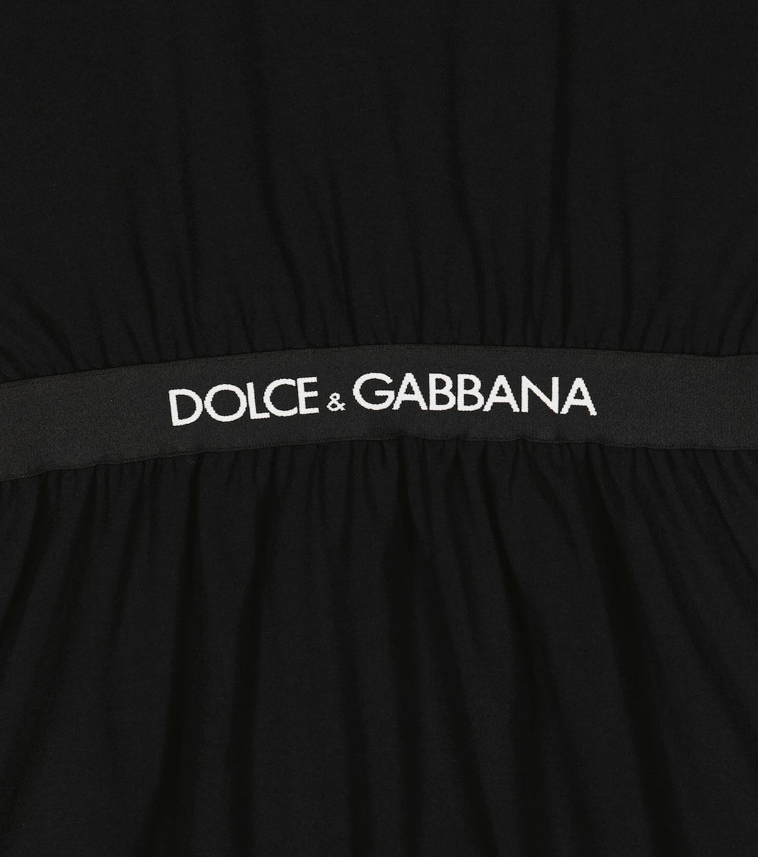 Dolce&Gabbana Kids - Logo cotton-blend dress