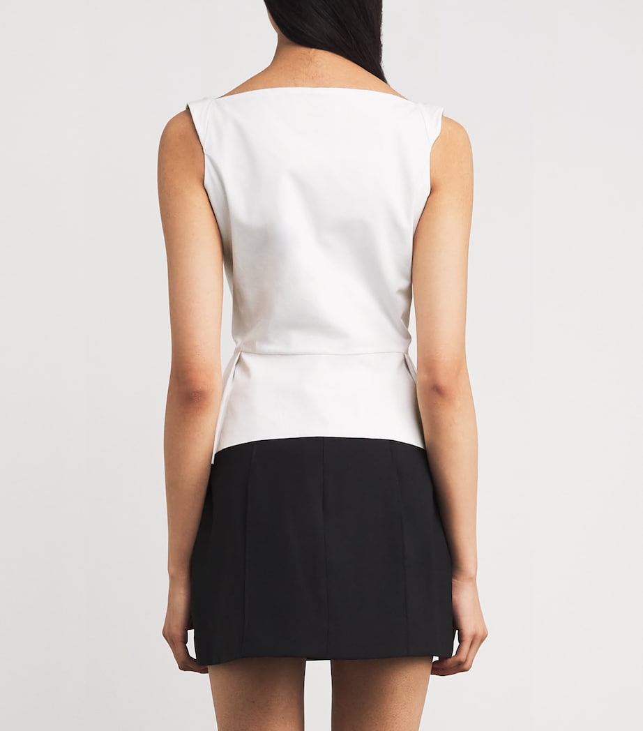 Vivienne Westwood White Monday Corset Top
