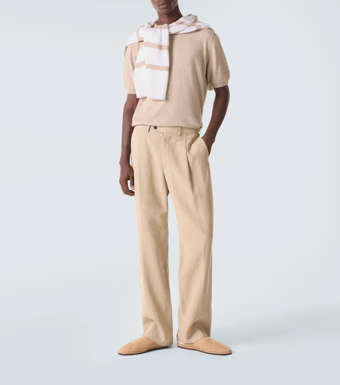Allude - Cotton and cashmere sweater