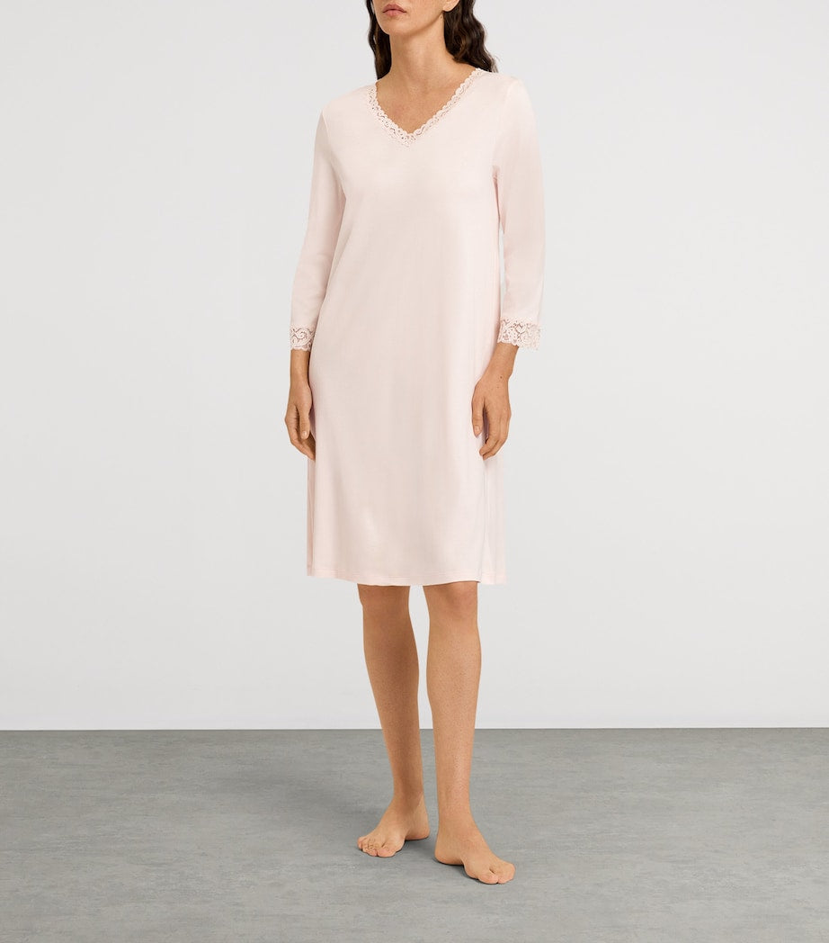 Hanro Neutral Cotton Moments Nightdress