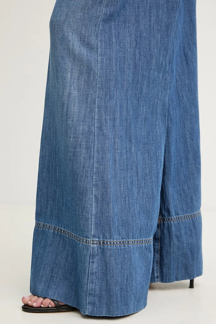 Pinko дънки wide leg дамски