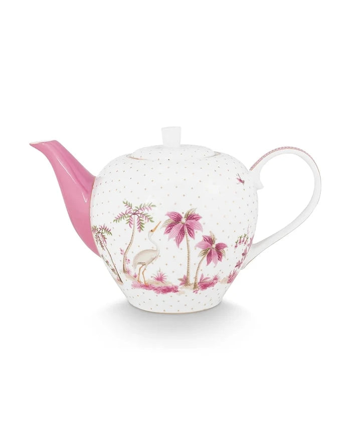 Pip Studio Jolie Dots Gold Pink 1,6 L Çaydanlık